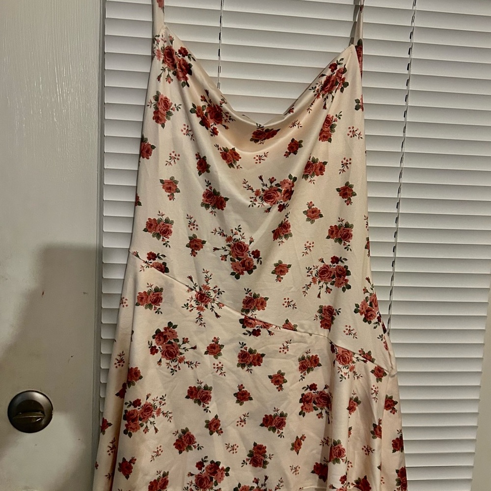 Floral Cream Dress